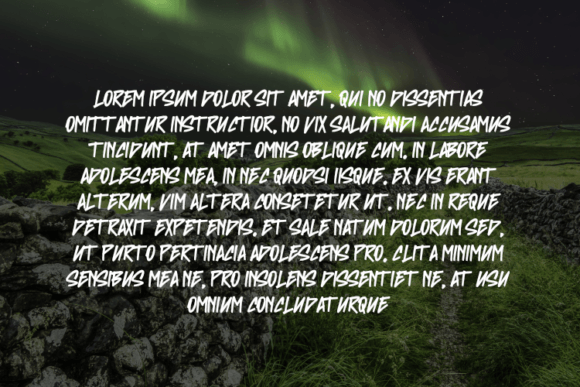 Brush Right Font - Preview 3