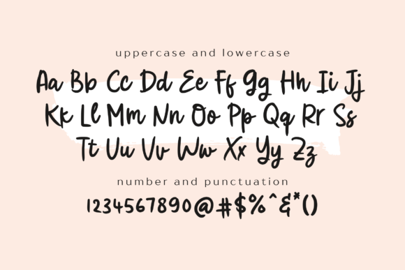 Fluffy Peach Font - Preview 5