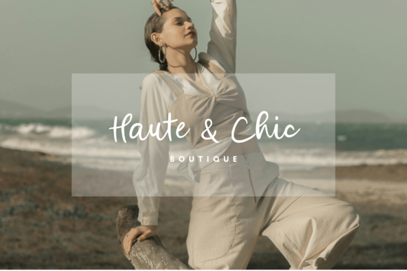 French Dusk Font PNG with transparent background - Preview 4