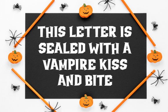 Halloween Night Font - Preview 4