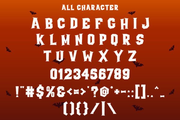 Halloween Night Font - Preview 6