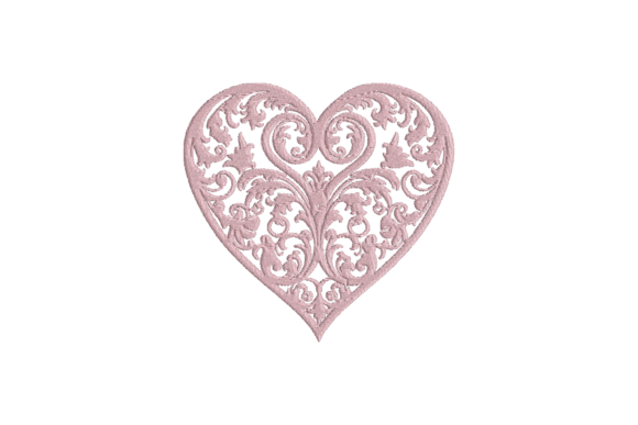 Intricate Heart Intricate Cuts Embroidery Design By Laura's Imperfections