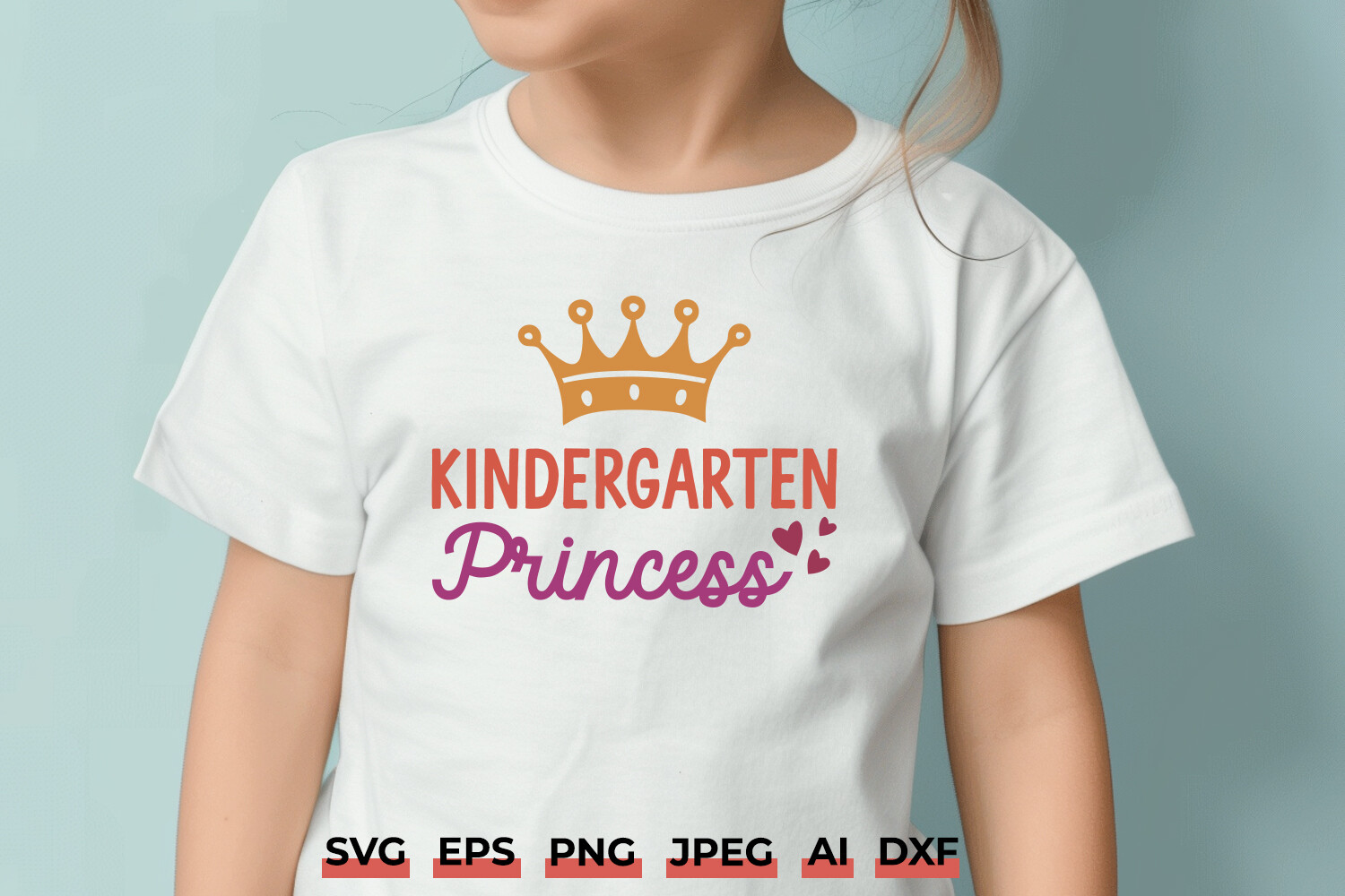 Kindergarten Princess Cute SVG Design Graphic by juiceboxy · Creative ...