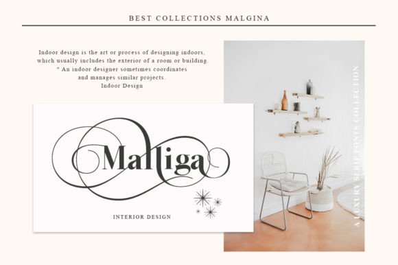 Malgina Font PNG with transparent background - Preview 6
