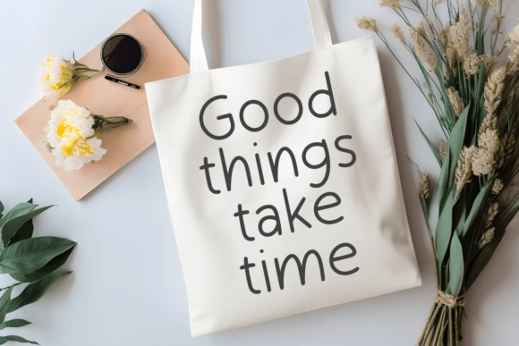 Monday Sunshine Font PNG with transparent background - Preview 4
