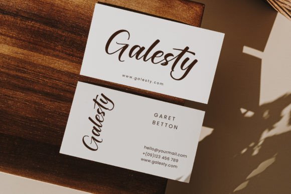 Regita Gestom Font PNG with transparent background - Preview 1