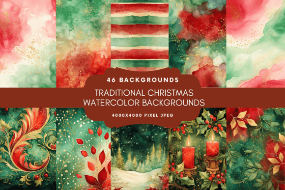Traditional Christmas Backgrounds