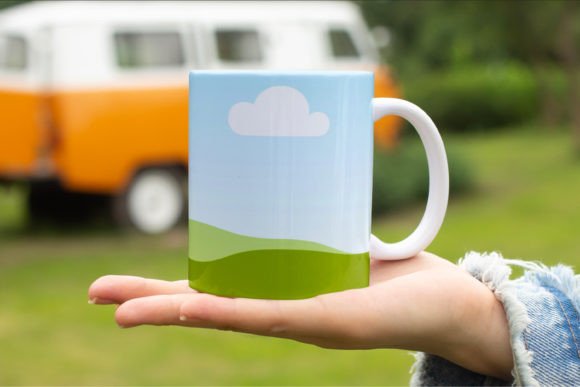 Nature 11oz Coffee Mug Mockup Canva