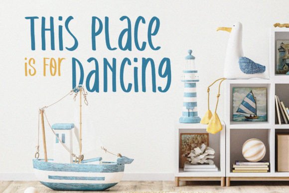 Amazing Dolphine Font - Preview 4
