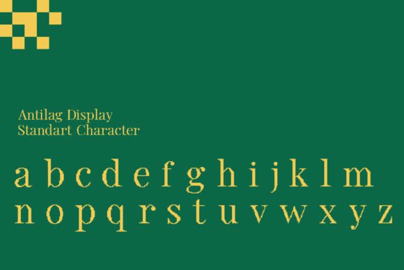 Antilag Font - Preview 5