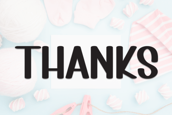 Baby Shower Font - Preview 6