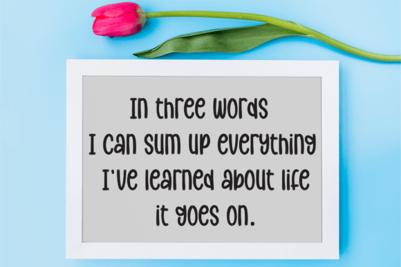 Babyface Font - Preview 2