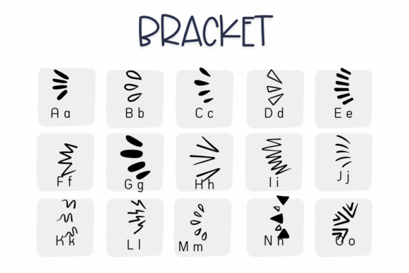 Bracket Font - Preview 1