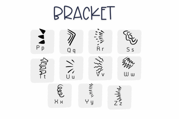 Bracket Font - Preview 2