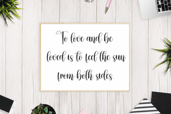 Bridgerton Font - Preview 2