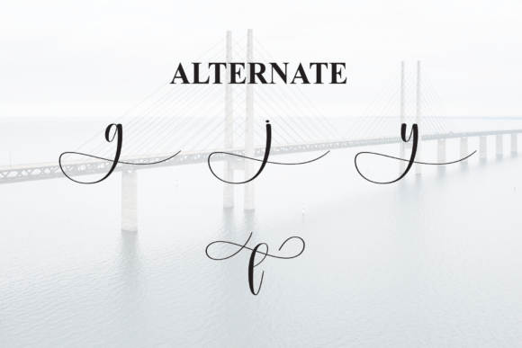 Bridgerton Font - Preview 6