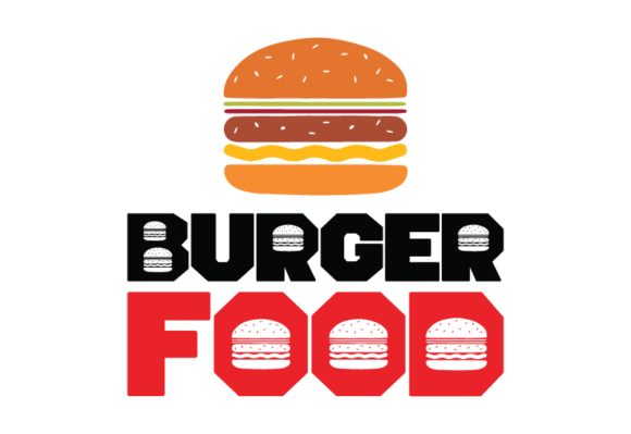 Burger Food Font - Preview 1
