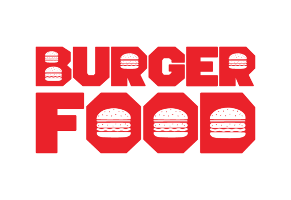 Burger Food Font - Preview 3