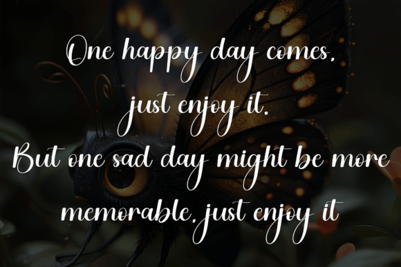 Butterfly Font - Preview 5