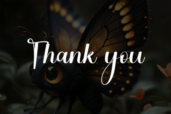 Butterfly Font - Preview 6