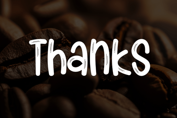 Caffeine Font PNG with transparent background - Preview 6