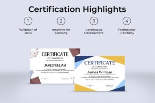 Certificate of Completion Canva Template Graphic by SnapyBiz · Creative ...