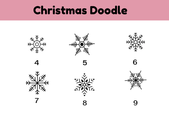Christmas Doodle Font - Preview 3