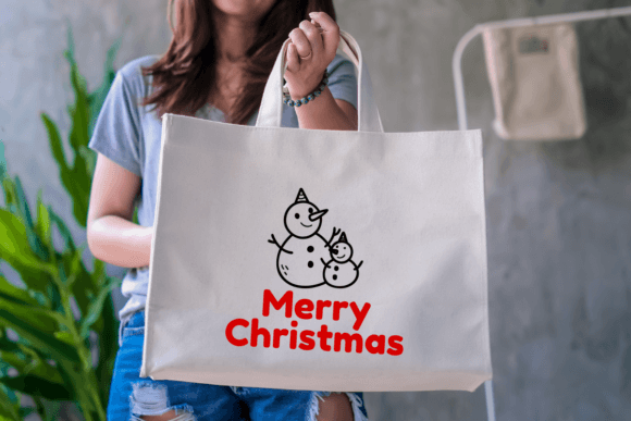 Christmas Doodle Font - Preview 4