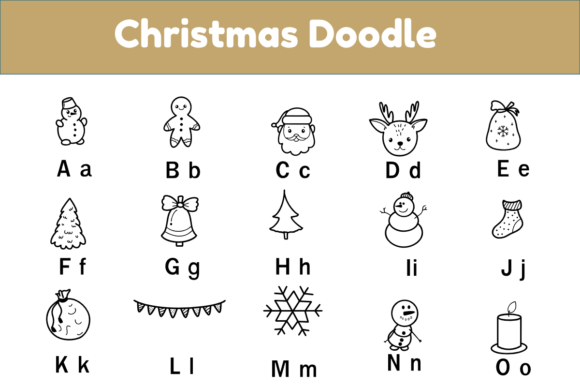 Christmas Font - Preview 1