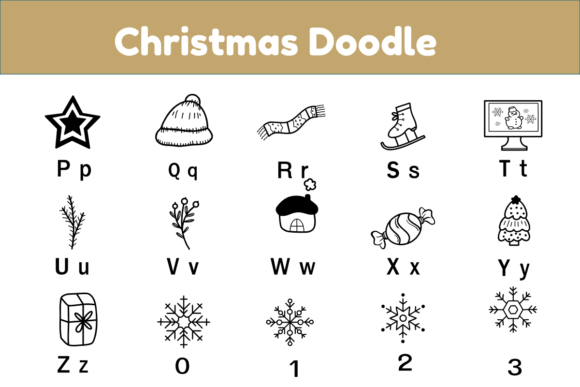 Christmas Font - Preview 2