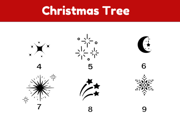 Christmas Tree Font - Preview 3