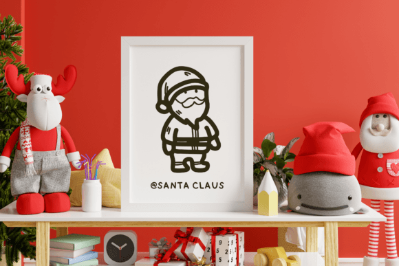 Christmas Doodle Font - Preview 5