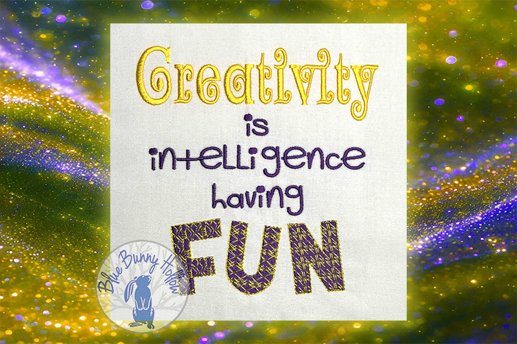 Creativity is Intelligence Having FUN