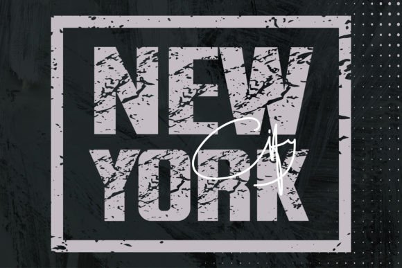 Dark Grunge Font - Preview 2