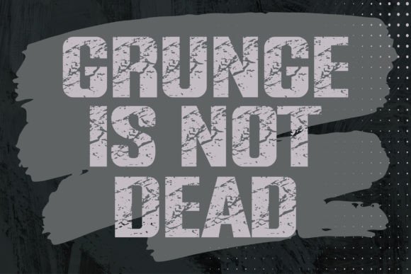 Dark Grunge Font - Preview 4