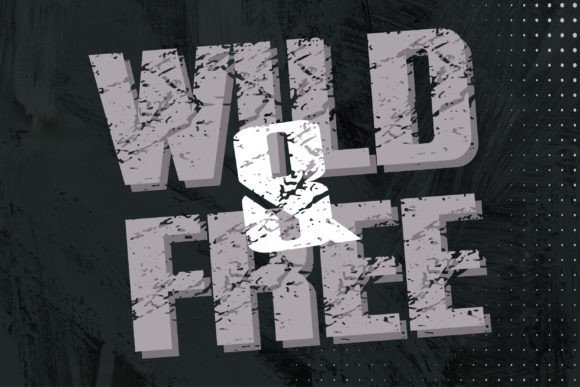 Dark Grunge Font - Preview 6