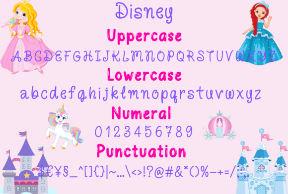Disney Font - Preview 6