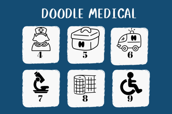 Doodle Medical Font - Preview 3