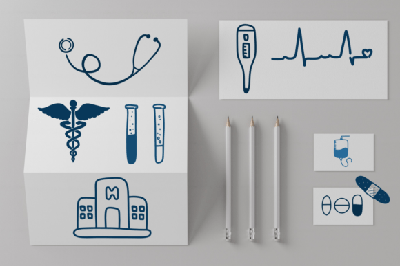 Doodle Medical Font - Preview 4