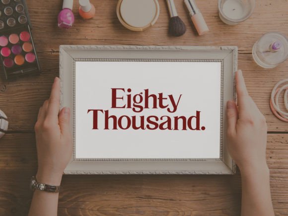 Eighty Thousand Font - Preview 3