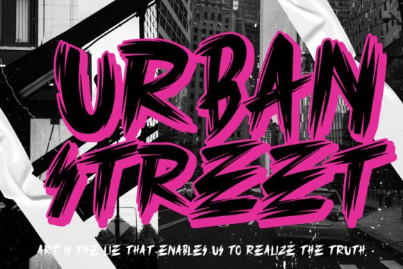 Frank Freak Font PNG with transparent background - Preview 4