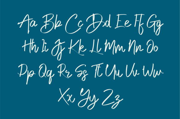 Gentle Dad Font PNG with transparent background - Preview 4