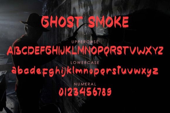Ghost Smoke Font - Preview 5
