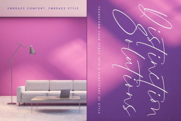Glistening Silent Font - Preview 4