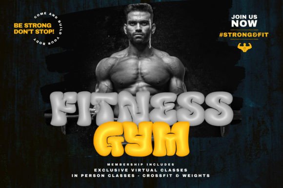 Gury Pump Font font preview - 6