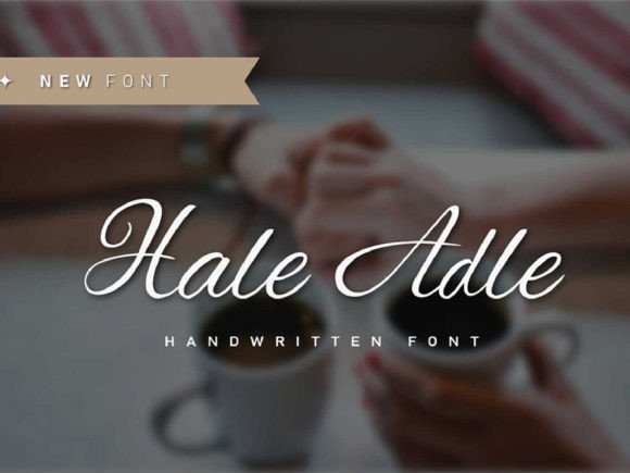 Hale Adle Font - Preview 2