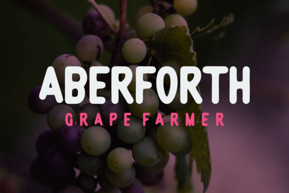 Hello Grape Font PNG with transparent background - Preview 2