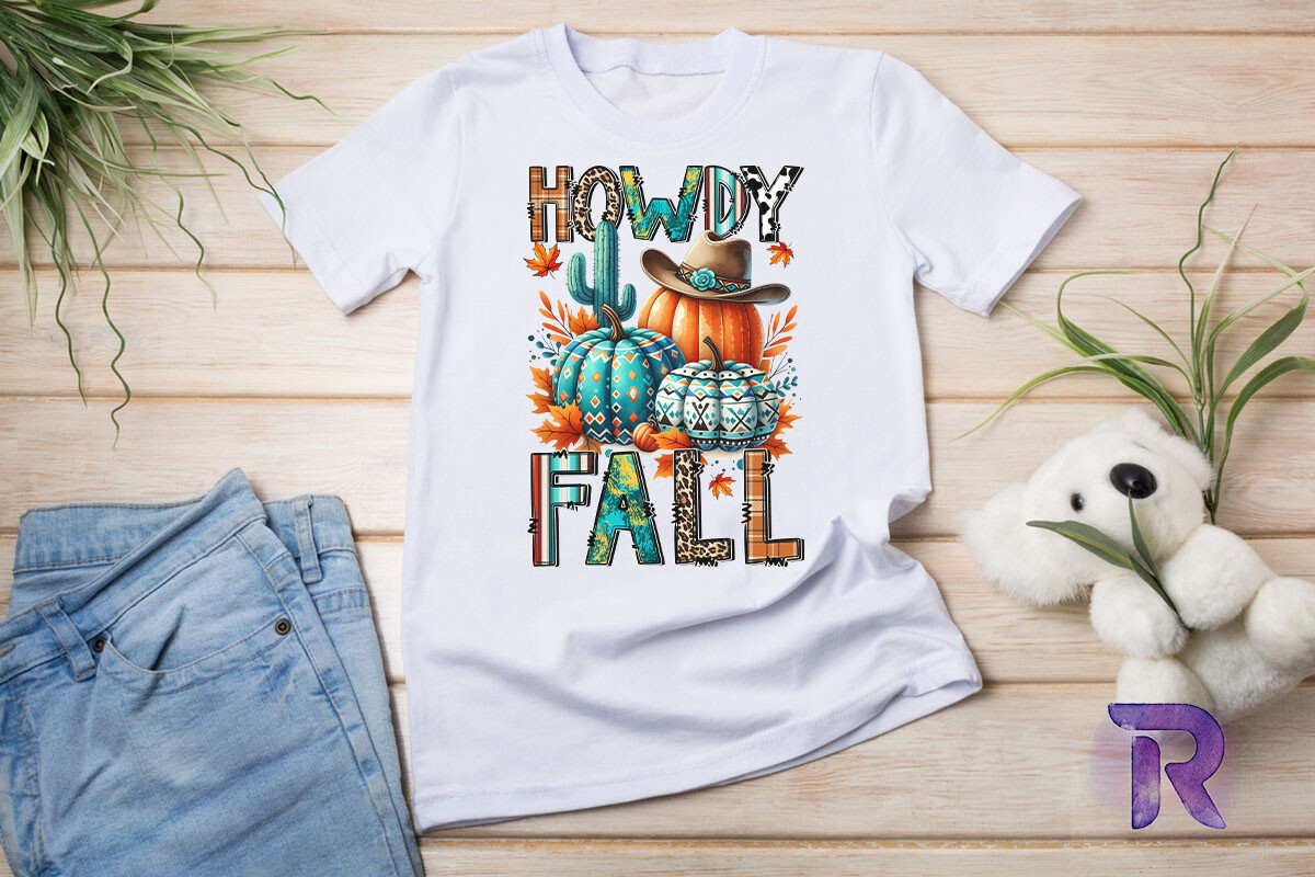Howdy Fall Sublimation PNG Graphic by Revelin · Creative Fabrica