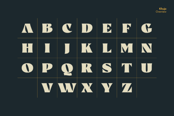 Khuja Font PNG with transparent background - Preview 5