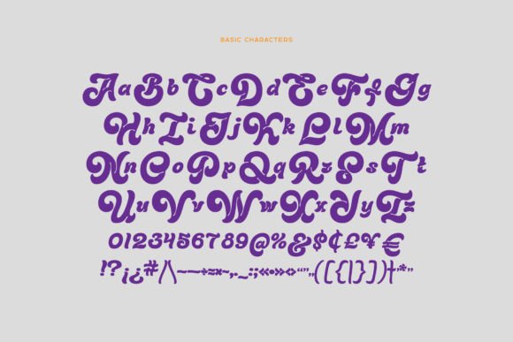 Milley Font PNG with transparent background - Preview 4